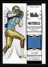 2015 National Treasures Collegiate Materials #85 Marcedes Lewis Jersey /99