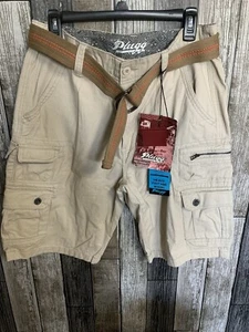 Mens /Teens Plugg Shorts With Belt Size 30 Waist New With Tags - Picture 1 of 4