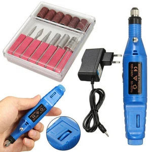 Mini Elektrik Schleifer Schleifmaschine Bohrmaschine Fräsen Polieren Bohren Kit - Bild 1 von 6