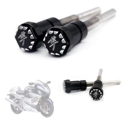 2PCS 3D Seat Thumb Screws Bolts For Suzuki GSX1300R Hayabusa 2008-2018 - Image 1 of 4