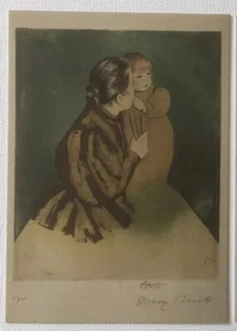 1 karta artystyczna, narodziny matki i dziecka niemowlęcia, Mary Cassat, nowa - Zdjęcie 1 z 1
