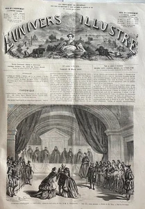 L'Universe Illustre 1867 No. 624 Crete - Tyrol - Plebeennes of Venice - Picture 1 of 4