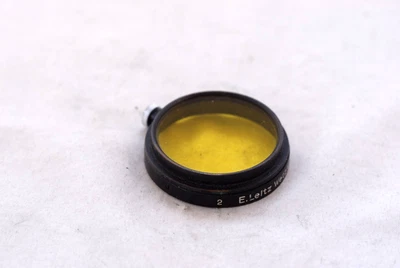 Original Leica A36 Yellow Y #2 (Y2) Filter E. Leitz Wetzlar in Excellent - Image 1 of 2