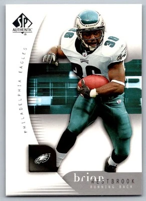 2005 SP Authentic Brian Westbrook Philadelphia Eagles #66 - Image 1 of 2