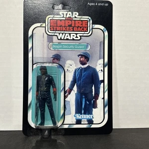 Vintage Star Wars Bespin Security Guard Actionfigur auf Custom ESB 41 BK - Bild 1 von 10