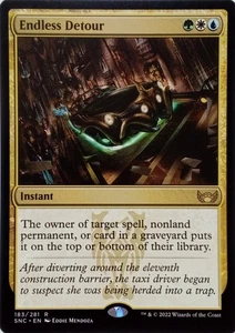 183/281 ENDLESS DETOUR RARE STREETS OF NEW CAPENNA MTG CARD - Picture 1 of 1
