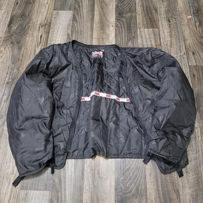 Tourmaster Jett series Black Motorcycle zip out liner xl 46 - Image 1 of 4