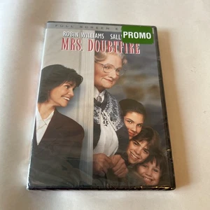 Promo Mrs. Doubtfire DVD Robin Williams Sally Field New Sealed Bonus Features - Imagen 1 de 15