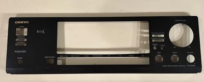 Onkyo TX-SV454 Receiver Face Panel Replacement Parts Front Faceplate USED - Image 1 of 4