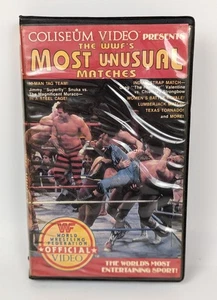 Coliseum Video Presents The WWF's Most Unusual Matches VHS (1985) - Bild 1 von 6