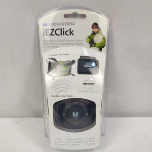 Monster iEZClick schwarz kabellose Fernbedienung für Apple 30 Pin iPod, NEU VERSIEGELT - Bild 1 von 3