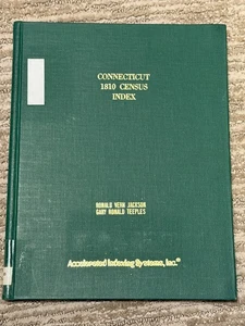 1790-1820 Vintage Census Books by Ronald Vern Jackson - Picture 1 of 115