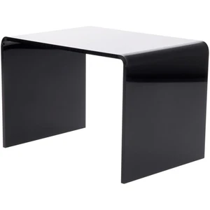 Plymor Black Acrylic Rectangular Display Riser, 6" H x 9" W x 6" D (1/4" thick) - Picture 1 of 3