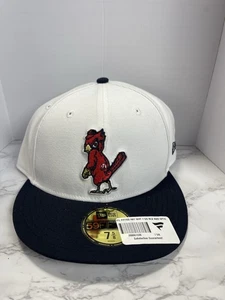 NWT New Era Cooperstown Collection Hat Men’s 7-5/8 White Wool Cardinals STL - Picture 1 of 7