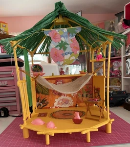 Mattel Barbie Island Fun Hut 1987 alle Teile dabei - Bild 1 von 12