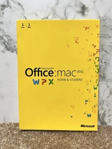 Microsoft Office Mac 2011 Home & Student Software 1 User + Product Key - Picture 1 of 5