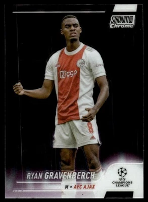 2021-22 Stadium Club Chrome UEFA Champions League #86 Ryan Gravenberch - Image 1 of 2