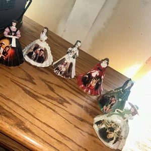 GONE WITH THE WIND Porcelain Figurines Your Choice Of Design - Picture 1 of 16