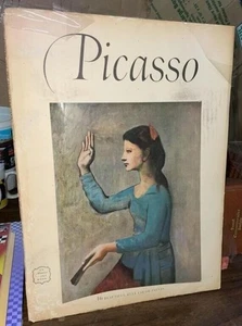 1954 Picasso Abrams Art Book 16 Full Color Prints Blue And Rose Period Free Ship - Picture 1 of 6