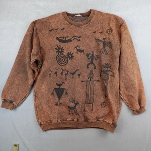 Vintage Coldwater Creek Sweatshirt Größe 2X Plus Aztekenmuster Damen Oberteil - Bild 1 von 6