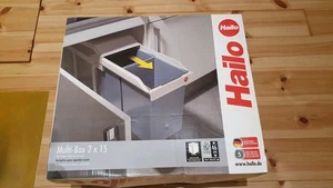 hailo Multi-Box 2 x 15 L Einbau-Mülltrennungs-System Neu - Bild 1 von 4