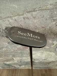 SEEMORE ORIGINAL FGP MALLET PUTTER GOLF CLUB RIGHT HANDED - 34" - Picture 1 of 5