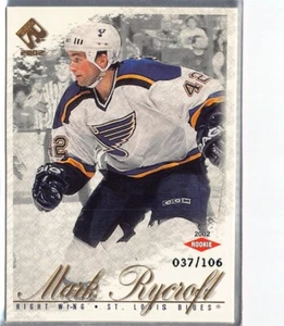 2001-02 Private Stock Gold #138 Mark Rycroft /106 - Picture 1 of 2