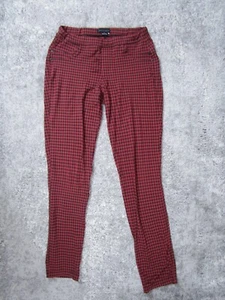 Sanctuary Pants Womens Small Anthropologie Dress Red Plaids Bottoms Slacks - Picture 1 of 10