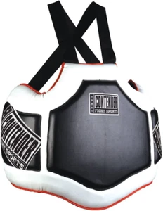 Heavy Hitter Boxing Body Protector PBP Black/White - Picture 1 of 8