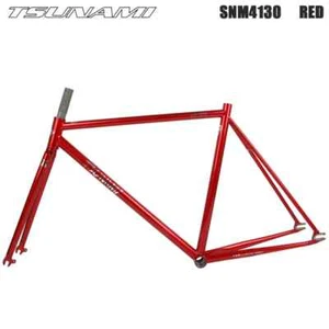 Fixed Gear Bicycle Frameset 700C * 52/55cm Racing Track Bike Fixie Frame - Picture 1 of 28