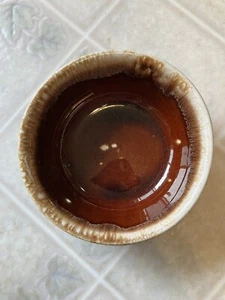 Vintage McCoy 1413 Brown Drip Cereal Soup Bowls 5 inch Made in USA - Picture 1 of 5