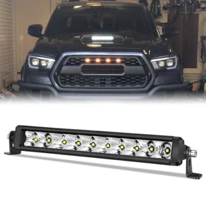 For 2016-23 Toyota Tacoma Hood Scoop Mount 10/12" Inch LED Work Light Bar Truck - Picture 1 of 14