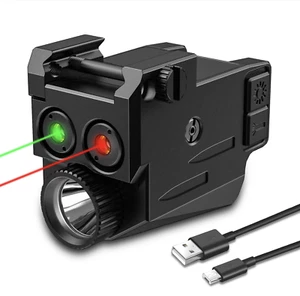 Adjustable Laser Sights for Handguns Blue/Red Green Laser Light Combo for Pistol - Picture 1 of 15