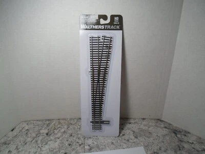 Walthers 948-83018 Code 83 #6 Right hand turnout Nickel Silver DCC Friendly HO - Image 1 of 2