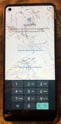 Motorola MOTO G PowerXT2117 (Unsure) Gray Fast Ship Smart Phone Crack AS IS - Image 1 of 2