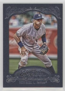 2012 Topps Gypsy Queen Blue /599 Alex Rodriguez #68