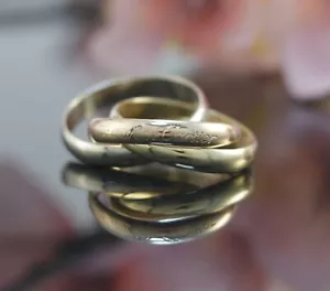 les must de Cartier Trinity Ring in 750er / 18 Karat Tricolor Gold XXYY - Bild 1 von 4
