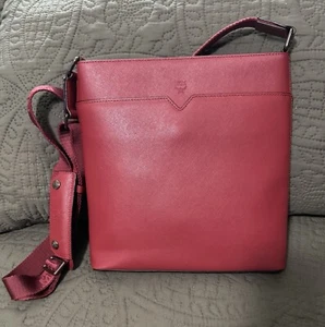 MCM Red Crossbody Bag - Pre-Owned - Picture 1 of 24