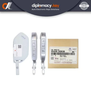Genuine Kia EV9 2024 Smart Remote Key 8 Buttons 433MHz 95440-DO030 White - Picture 1 of 4