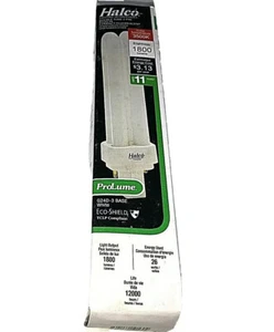 Halco 109160 PL26D/35/ECO Double Tube 2 Pin CFL 26W G24d-3 3500K 1,800 Lumens - Picture 1 of 9