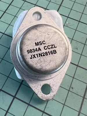 REGULADOR DE VOLTAJE DIODO JANTX1N2816B  Foto 1 de 2