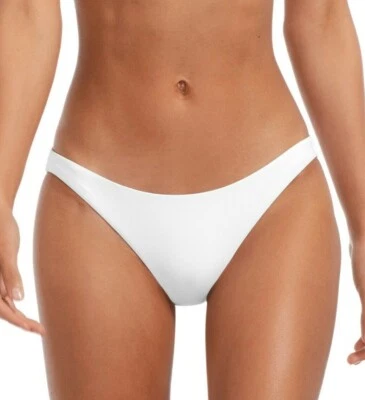 Maiô Vitamina A branco Ecolux Luciana parte inferior completa biquíni 8 M - Imagem 1 de 4