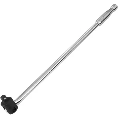 Heavy Duty Breaker Bar1/2''Drive 24"BreakerBar w/240°Flex Head Chrome Alloy Made - Image 1 of 4