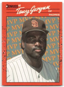 1990 Donruss #BC-4 Tony Gwynn Bonus MVP's San Diego Padres 3M