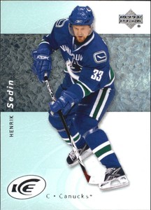 2007-08 Upper Deck Ice #86 Henrik Sedin