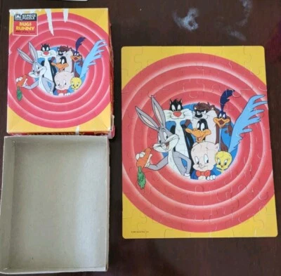 VTG Golden Puzzle Looney Tunes Bugs Bunny and Friends 63 Pcs Puzzle 1989 - Image 1 of 4