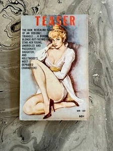 REIFER TEASER 1961 Sleaze Taschenbuch SEX PULP ERSTDRUCK NUR FÜR ERWACHSENE - Bild 1 von 4