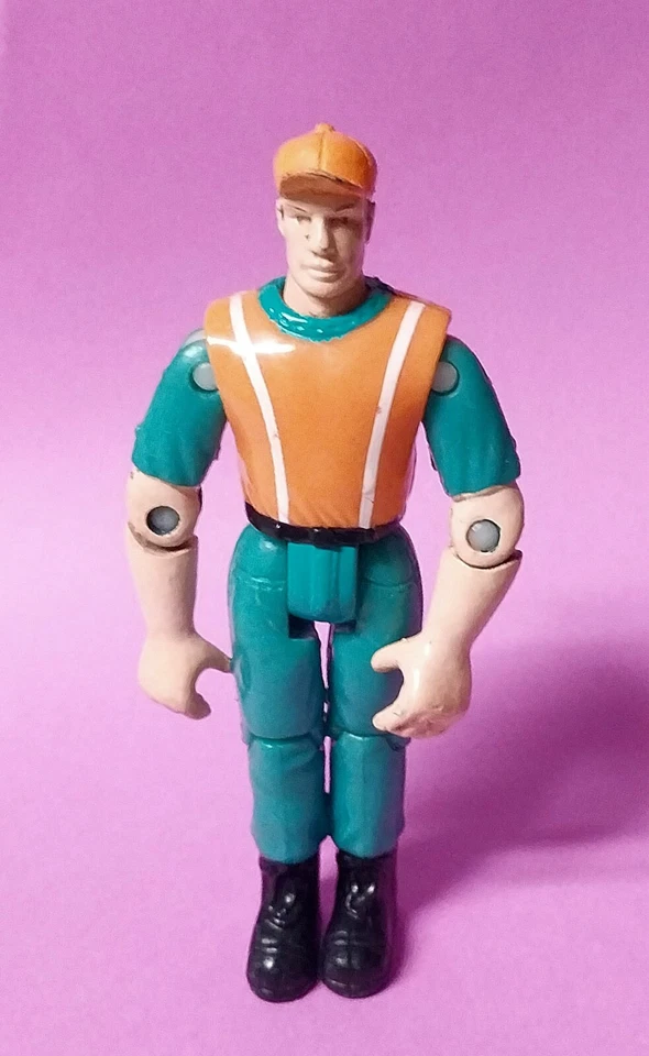 Figura de acción de colección Tonka Toys Play People 3,75 pulgadas aeropuerto vintage GI JOE KO Foto 1 de 1