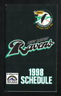 New Haven Ravens--1998 Pocket Schedule--Finlay Sports--Rockies Affiliate