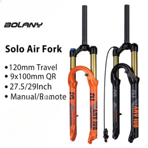 27.5/29inch 120mm Travel Front Suspension Oil Air Fork MTB Bicycle Air Fork  - Picture 1 of 31